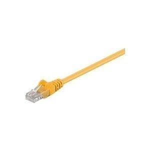 MicroConnect - Netværkskabel - RJ-45 (M) til RJ-45 (M) - 10 m - UTP - CAT 5e - Gul