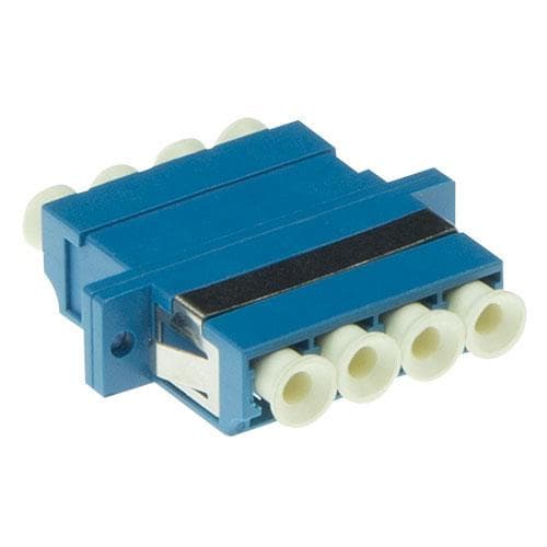 ACT Fiberoptisk LC-LC quad-adapter singlemode OS2. Kontakter: LC/LC-adapter lc quad os2 fl blå (EA1020)