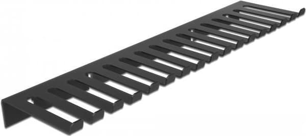 Delock - Kabelholder - velegnet til vægmontering - 32,5 cm - sort (66728)