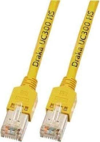 Producent: EFB Elektronik RJ45 patchkabel SF/UTP, Cat.5e, TM11, UC300, 5m, gul Cat.5e RJ45 patchkabel fremstillet i Europa sikrer meget gode egenskabe