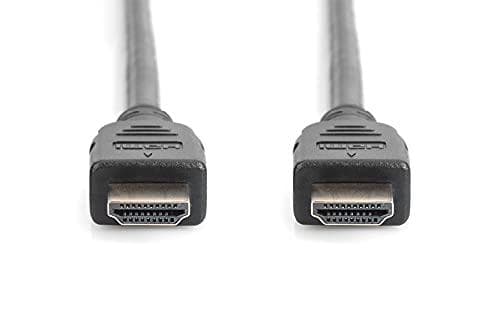 Digitus ASSMANN - Ultra High Speed HDMI Ethernet-kaapelilla - HDMI (M) - HDMI (M) - 5 m - Kolminkertainen eristys - Musta - 8K-tuki, Dolby DTS-HD Mast
