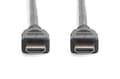 Pikkukuva 5 / 6: Digitus ASSMANN - Ultra High Speed HDMI Ethernet-kaapelilla - HDMI (M) - HDMI (M) - 5 m - Kolminkertainen eristys - Musta - 8K-tuki, Dolby DTS-HD Mast