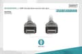 Pikkukuva 2 / 6: Digitus ASSMANN - Ultra High Speed HDMI Ethernet-kaapelilla - HDMI (M) - HDMI (M) - 5 m - Kolminkertainen eristys - Musta - 8K-tuki, Dolby DTS-HD Mast