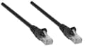 Miniatyrbillede 3 af 4: Intellinet - Patch-kabel - RJ-45 (M) - RJ-45 (M) - 7,5 m - UTP - CAT 6 - presset, glat - Sort (342094)