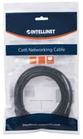 Miniatyrbillede 2 af 4: Intellinet - Patch-kabel - RJ-45 (M) - RJ-45 (M) - 7,5 m - UTP - CAT 6 - presset, glat - Sort (342094)