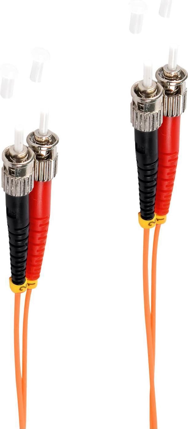 shiverpeaks BS77902 Fiberoptisk kabel 2m ST OM2 Orange (BS77902)