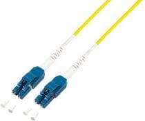 LogiLink Uniboot fiberoptisk patchkabel, 2x LC duplex, OS2, 3,0 m pladsbesparende patchløsning til højtydende netværk, fiber: - 1 stk (FP0UB03)
