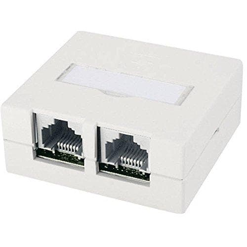 Telegärtner J00023A0056 RJ-45 valkoinen kanta Valkoinen