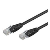Wentronic Goobay CAT 6 patchkabel, U/UTP, sort, 20 m - CCA blandet kobber (68681)