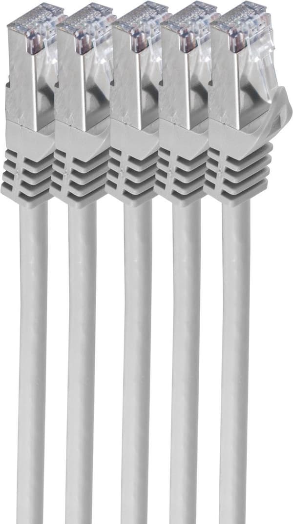 shiver peaks BS75511-0.5-SET5. Kabellängd: 0,5m, Kabelstandard: Cat.7 råkabel, Kabelskärmning: S/FTP (S-STP), Kontakt 1: RJ-45, Kontakt 2: RJ-45, Kont