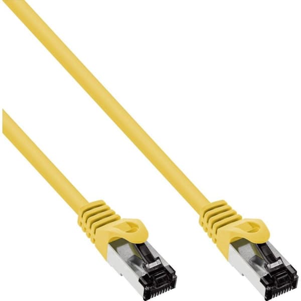 S/FTP CAT8.1 40 Gigabit nätverkskabel / gul - LSZH - 5 meter