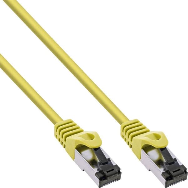 S/FTP CAT8.1 40 Gigabit netværkskabel / gul - LSZH - 5 meter