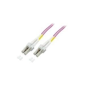 M-CAB LWL - netværkskabel - LC Multi-Mode (M) - LC Multi-Mode (M) - 10,0m - glasfiber - 50/125 mikron - OM4 - halogenfri - violet (7003410)
