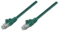 Pikkukuva 1 / 4: Intellinet patch-kaapeli RJ45 U/UTP Cat5e 2,0m vipusuoja vihreä