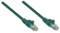 Miniatyrbillede 3 af 4: Intellinet IC Intracom Manhattan patchkabel Patchkabel Cat6 UTP grøn 0,5 m
