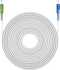 Miniatyrbild 4 av 4: Goobay fiberoptisk kabel (FTTH), singlemode (OS2) vit, vit (simplex), 30 m (59626)