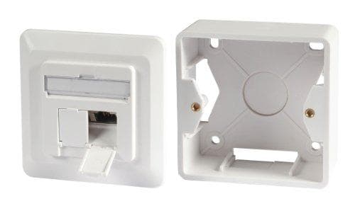EFB Electronics ET-25133AV5-R Sockel 2 x RJ-45, Bianco Vit