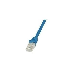 LogiLink - Patchkabel - RJ-45 (M) til RJ-45 (M) - 50 cm - UTP - CAT 5e - Blå