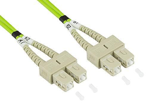 Gode forbindelser Kabel Duplex Han SC til SC Fiberoptisk kabel SC - SC 0,5 m
