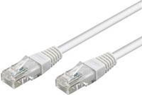Wentronic CAT6 netværkskabel - RJ45 - Hvid - 15 m