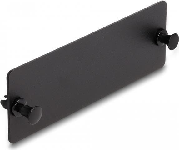 Delock fiberoptisk persiennepanel sort (66935)