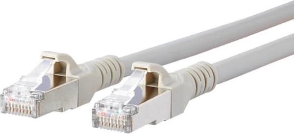 BTR NETCOM - Cat6A netværkskabel - Grå - 5 meter