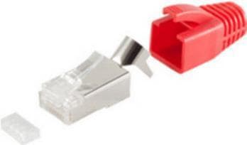 shiverpeaks BS72067-10R Wire Connector RJ-45 Metallic - Rød (BS72067-10R)