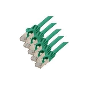 S-Conn RJ45-RJ45 - mm - 3m - RJ-45 - RJ-45 - Han/Han - Guld - Cat.7 Raw Kabel - S/FTP (S-STP) (75513-G-SET5)