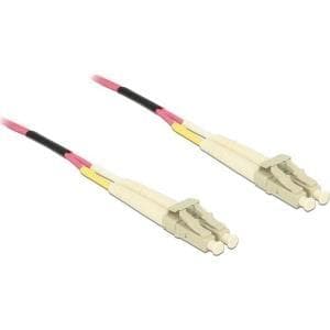 Delock Cable Fiber Optic LC > LC Multimode OM4 1 m (84640)
