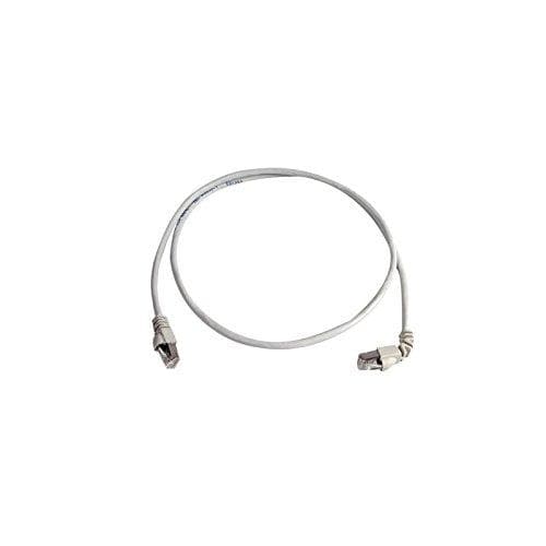 Telegärtner Telegaertner L00000A0192 RJ45 verkkokaapeli, välikaapeli CAT 6a S/FTP 1,00m harmaa palosuojattu, Rasilla