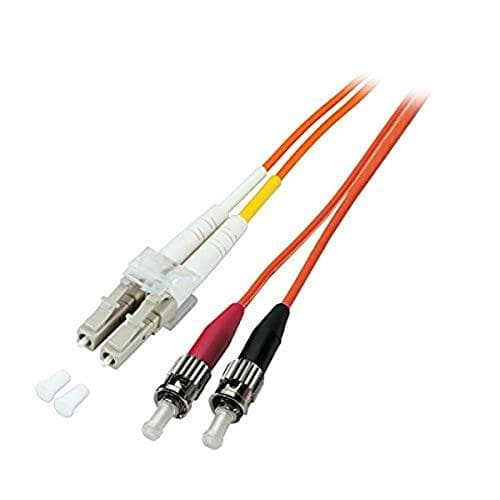 FO 2-fiber patchk. 2mtr.LC-ST, 50/125um, OM2 (O0321.2)