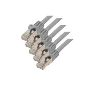 S-ConnCat.7 raakakaapeli S/FTP 2 m - RJ-45 - RJ-45 - uros/uros - kulta - Cat.7 raakakaapeli - S/FTP (S-STP) (75512-SET5)
