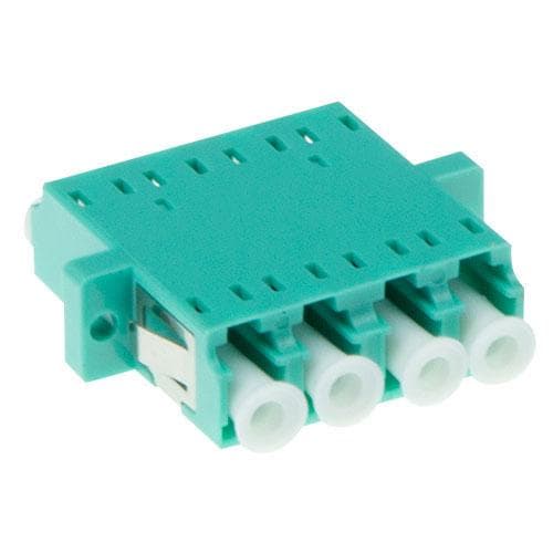 Intronics Fiberoptisk LC-LC quad adapter OM3/OM4