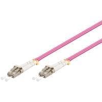 Wentronic goobay - netværkskabel - LC Multi-Mode (M) til LC Multi-Mode (M) - 10,0m - glasfiber - 50/125 mikron - OM4 - halogenfri - violet (95939)