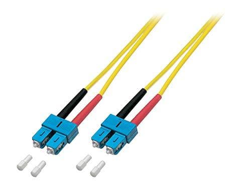 EFB fiberoptisk patchkabel 1 m SC SC duplex enkelläge 9/125