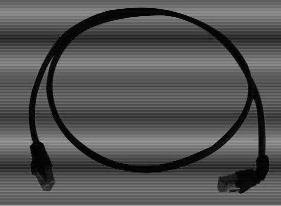 Telegärtner MP8 FS 500 - Patch-kaapeli - RJ-45 (M) - RJ-45 (M) - 3,0 m - SFTP - CAT 6a - kierretty, taittumissuojalla - musta (L00002A0175)