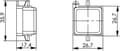 Miniatyrbillede 2 af 3: Telegärtner H80030A0006 STX V5 støvdæksel til flanger variant 5 Aluminium 1 stk.