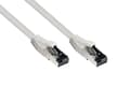 Pikkukuva 1 / 3: Hyvät yhteydet Cat. 8.1 patch-kaapeli - 3 m - S/FTP - 40 Gbit/s ja 2000 MHz - KUPARI johdin CU - Halogeeniton LSZH - RNS salpasuojaus - Verkkokaapeli/