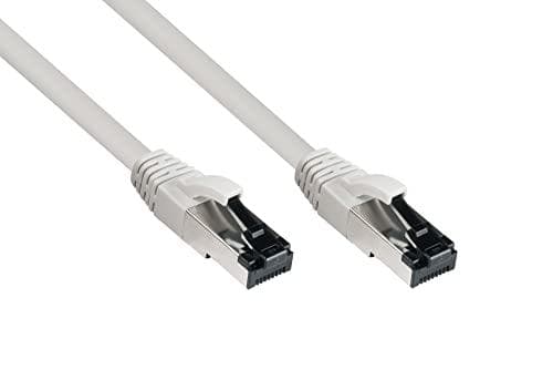 Gode forbindelser Kat. 8.1 patchkabel - 3 m - S/FTP - 40 Gbit/s og 2000MHz - KOBBERleder CU - Halogenfri LSZH - RNS låsebeskyttelse - Netværkskabel/LA