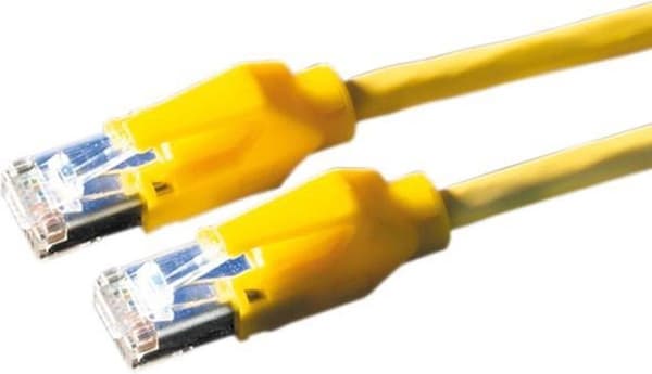 Draka UC400 premium HP-U/FTP CAT6 Gigabit netværkskabel / gul - 3 meter