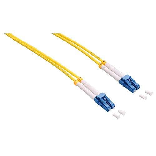 LogiLink - patchkabel - LC single mode (M) til LC single mode (M) - 2 m - fiberoptisk - duplex - 9/125 mikron - OS2 - halogenfri - gul