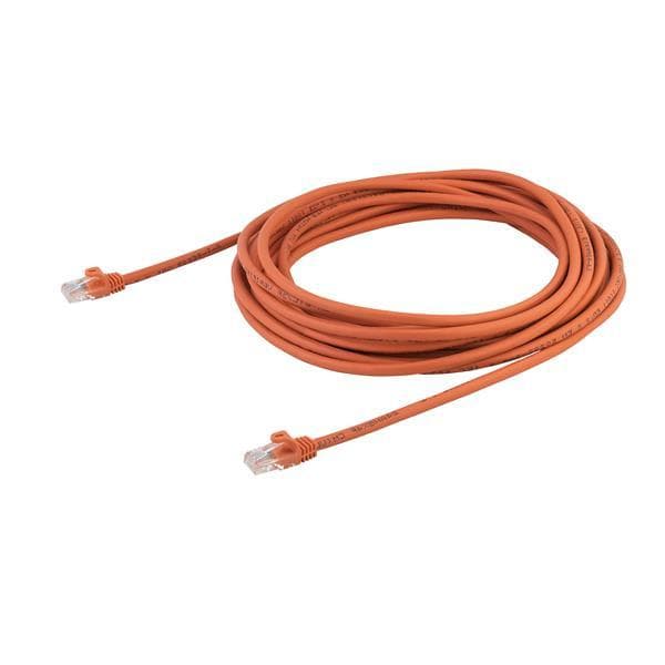 metrin oranssi Cat5e Ethernet Patch -kaapeli, jossa on snagless RJ45-liittimet