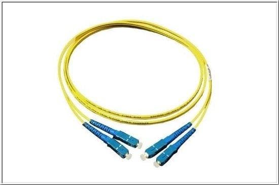 Gode forbindelser Alcasa GODE FORBINDELSER - Patch-ledning - SC Single-Mode (M) - SC Single-Mode (M) - 2 m - Fiberoptik - 9/125 mikron - OM2 - Gul (LW