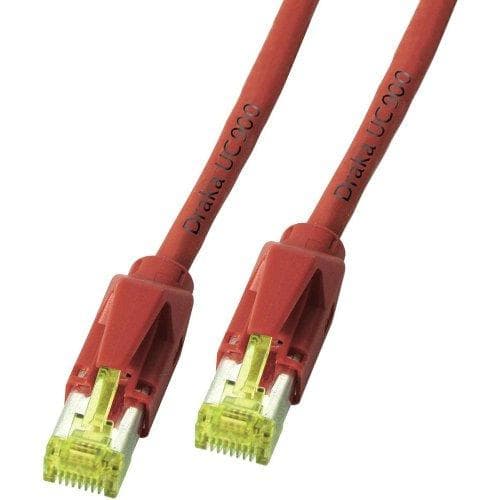 EFB elektronik 1m, RJ45 - netværkskabel (RJ45, 1 m, RJ-45, RJ-45, rød)