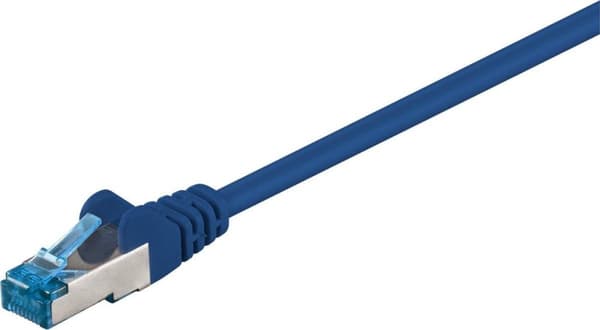 Goobay S/FTP netværkskabel blå - CAT6a - 7 meter