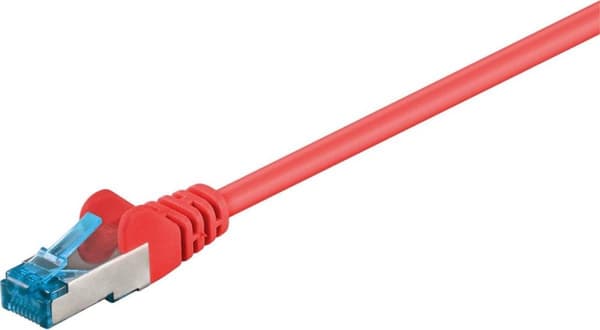 Goobay - S/FTP network cable CAT6a - Red - 7.5 meters