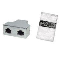 shiverpeaks ?at5e RJ45-2x RJ45 - RJ45 - 2x RJ45 - naaras/naaras - kulta - harmaa (BS75003)