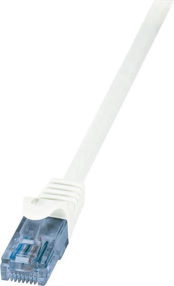 LogiLink CP3091U verkkokaapeli 10 m Cat6a U/UTP (UTP) Valkoinen