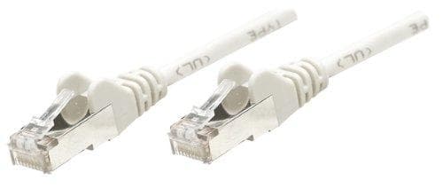 DRAKA K8560RT.0.50 RJ45 netværkskabel, patchkabel CAT 6a S/FTP 0,50m rød flammehæmmende, med lås