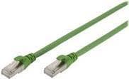 DIGITUS Professional PUR - patchkabel - RJ-45 (M) til RJ-45 (M) - 3 m - SFTP - CAT 6a - skærmet, halogenfri, formet, uden krog, snoet - grøn